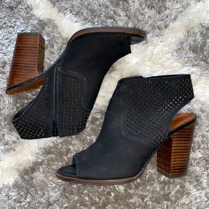 Lucky Brand Open Toe Booties